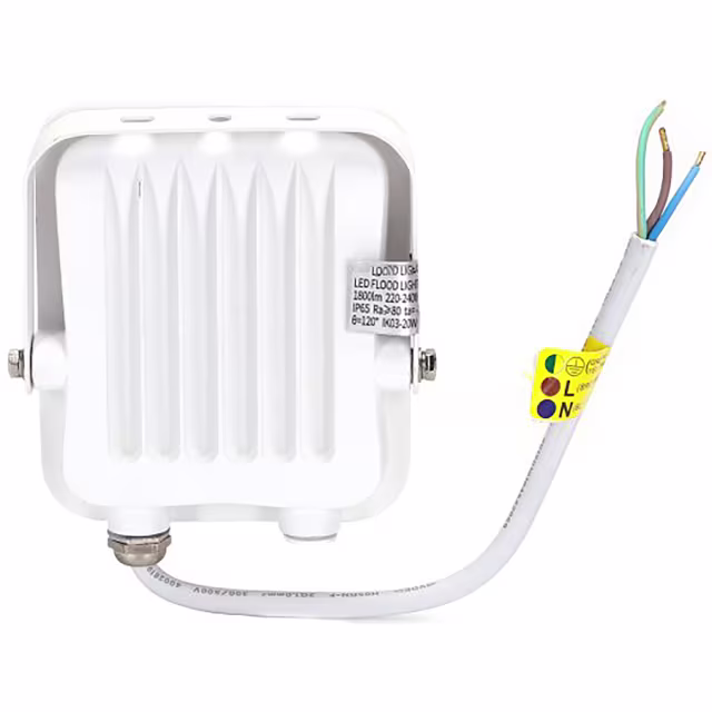 HLW LED Witte LED Bouwlamp 20W - IP65 Waterdicht & Beam Angle Verstelbaar, Neutraal Wit HLW LED Witte LED Bouwlamp 20W - IP65 Waterdicht & Beam Angle Verstelbaar, Neutraal Wit