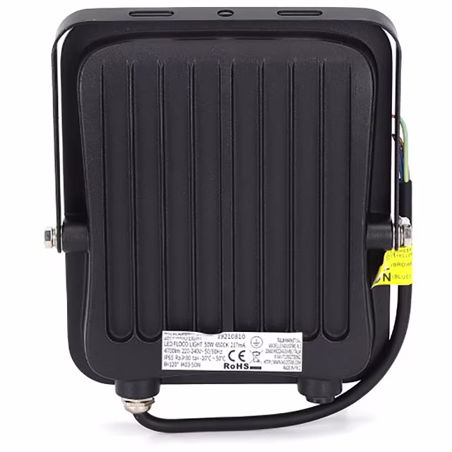 HLW LED LED Bouwlamp 50W IP65 Waterdicht - Zwarte & Witte Vloerlamp met Verstelbare Beam Angle, Koud Wit 6000K HLW LED LED Bouwlamp 50W IP65 Waterdicht - Zwarte & Witte Vloerlamp met Verstelbare Beam Angle, Koud Wit 6000K