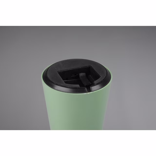 HLW LED LED Tafellamp - Tafelverlichting - Trion Lenio - 2W - Warm Wit 3000K - Dimbaar - USB Oplaadbaar - Spatwaterdicht IP44 - Rond - Mat Groen - Kunststof HLW LED LED Tafellamp - Tafelverlichting - Trion Lenio - 2W - Warm Wit 3000K - Dimbaar - USB Oplaadbaar - Spatwaterdicht IP44 - Rond - Mat Groen - Kunststof