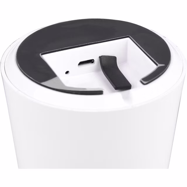 HLW LED LED Tafellamp - Tafelverlichting - Trion Lenio - 2W - Warm Wit 3000K - Dimbaar - USB Oplaadbaar - Spatwaterdicht IP44 - Rond - Mat Wit - Kunststof HLW LED LED Tafellamp - Tafelverlichting - Trion Lenio - 2W - Warm Wit 3000K - Dimbaar - USB Oplaadbaar - Spatwaterdicht IP44 - Rond - Mat Wit - Kunststof