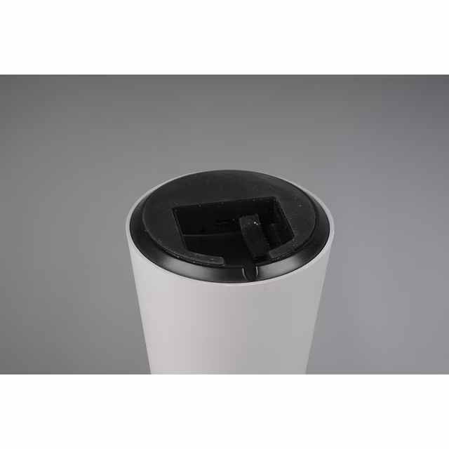 HLW LED LED Tafellamp - Tafelverlichting - Trion Lenio - 2W - Warm Wit 3000K - Dimbaar - USB Oplaadbaar - Spatwaterdicht IP44 - Rond - Mat Grijs - Kunststof HLW LED LED Tafellamp - Tafelverlichting - Trion Lenio - 2W - Warm Wit 3000K - Dimbaar - USB Oplaadbaar - Spatwaterdicht IP44 - Rond - Mat Grijs - Kunststof