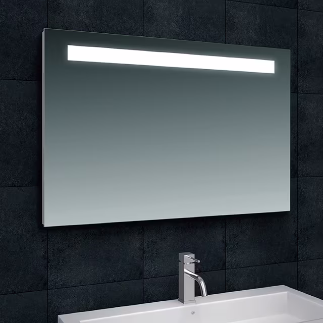LED Spiegel 100x80cm | 15W | 6400K | Verstelbare hoek Verlichting per ruimte LED Spiegel 100x80cm | 15W | 6400K | Verstelbare hoek Verlichting per ruimte