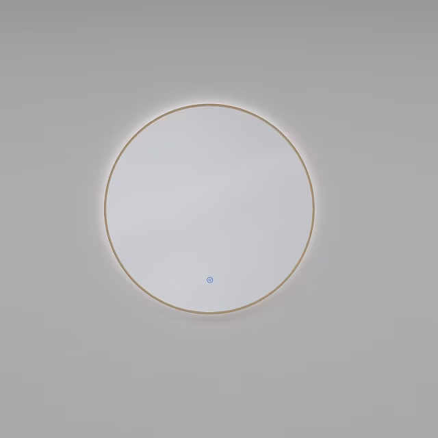 LED Spiegel 100cm | 30W | Dimbaar 3000-6500K | Messing Verlichting per ruimte LED Spiegel 100cm | 30W | Dimbaar 3000-6500K | Messing Verlichting per ruimte
