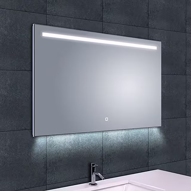 LED Spiegel 100x60cm | 15W | 3000-6400K | Dimbaar & Touch Verlichting per ruimte LED Spiegel 100x60cm | 15W | 3000-6400K | Dimbaar & Touch Verlichting per ruimte