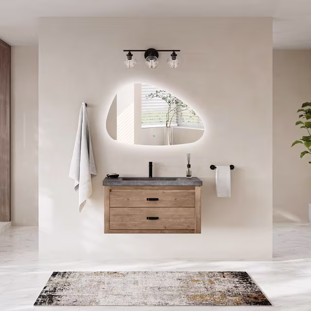 Rechthoekige LED badkamerspiegel 120cm met dimbare verlichting, verwarming en touchbediening Rechthoekige LED badkamerspiegel 120cm met dimbare verlichting, verwarming en touchbediening