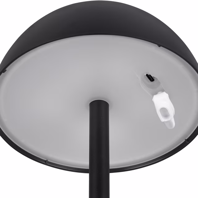 HLW LED LED Table Lamp - Trion Rado - 1.7W - Warm White 3000K - Rechargeable Batteries - Matte Black - Plastic HLW LED LED Table Lamp - Trion Rado - 1.7W - Warm White 3000K - Rechargeable Batteries - Matte Black - Plastic