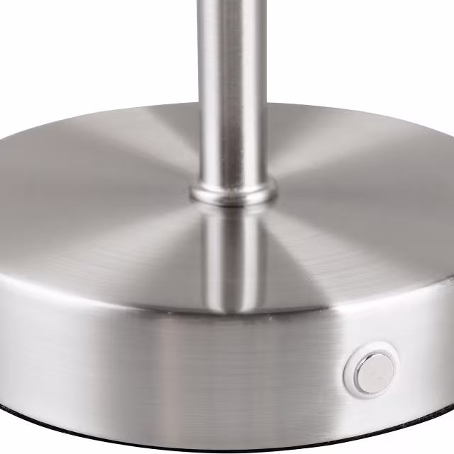 HLW LED LED Tafellamp - Trion Feli - 1.5W - Warm Wit 3000K - Oplaadbare batterijen - Nikkel - Metaal HLW LED LED Tafellamp - Trion Feli - 1.5W - Warm Wit 3000K - Oplaadbare batterijen - Nikkel - Metaal