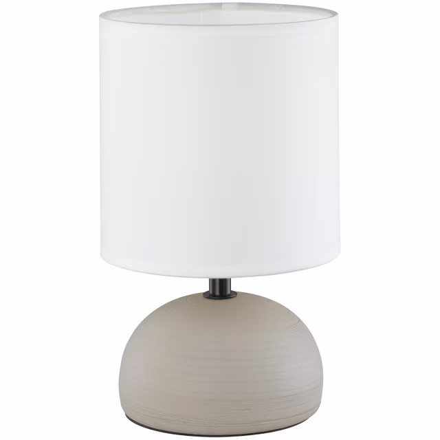 LED Tafellamp - Tafelverlichting - Trion Lucifer - E14 Fitting - Rond - Mat Grijs - Keramiek Verlichting per ruimte LED Tafellamp - Tafelverlichting - Trion Lucifer - E14 Fitting - Rond - Mat Grijs - Keramiek Verlichting per ruimte