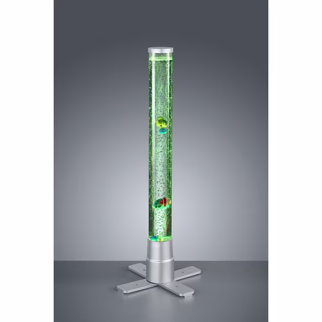 HLW LED LED Tafellamp - Tafelverlichting - Trion Moty - 2W - Warm Wit 3000K - RGB - Rond - Mat Titaan - Kunststof HLW LED LED Tafellamp - Tafelverlichting - Trion Moty - 2W - Warm Wit 3000K - RGB - Rond - Mat Titaan - Kunststof