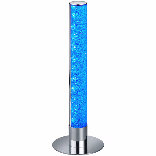 HLW LED LED Tafellamp - Tafelverlichting - Trion Lagia - 5W - Warm Wit 3000K - RGBW - Afstandsbediening - Dimbaar - Rond - Mat Chroom - Aluminium HLW LED LED Tafellamp - Tafelverlichting - Trion Lagia - 5W - Warm Wit 3000K - RGBW - Afstandsbediening - Dimbaar - Rond - Mat Chroom - Aluminium