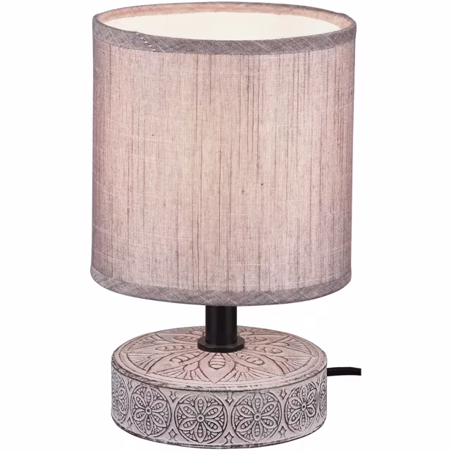 LED Tafellamp - Trion Maria - E14 Fitting - Rond - Mat Bruin - Keramiek Verlichting per ruimte LED Tafellamp - Trion Maria - E14 Fitting - Rond - Mat Bruin - Keramiek Verlichting per ruimte