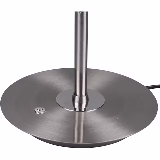 HLW LED LED Tafellamp - Trion Monzino - 12W - Aanpasbare Kleur - Dimbaar - Rond - Mat Nikkel - Aluminium HLW LED LED Tafellamp - Trion Monzino - 12W - Aanpasbare Kleur - Dimbaar - Rond - Mat Nikkel - Aluminium