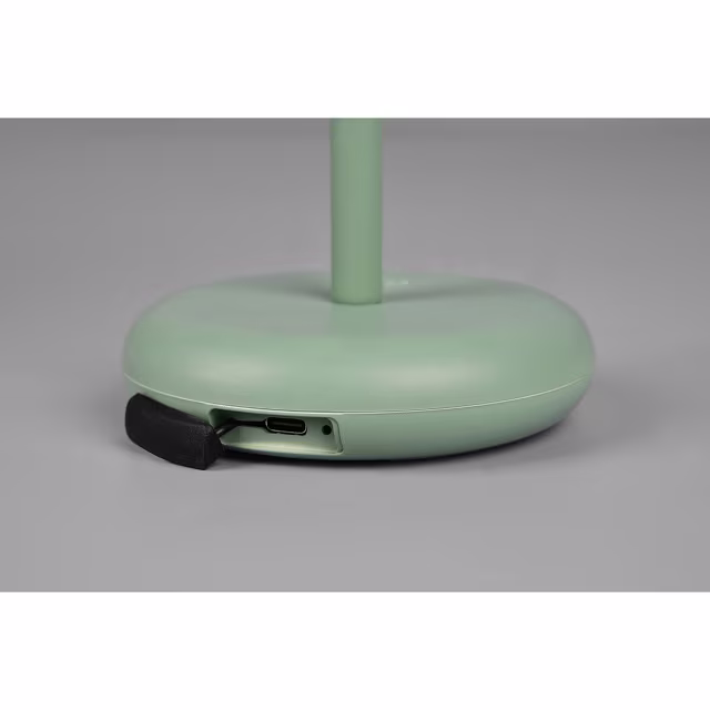 HLW LED Dimbare LED Tafellamp 2W - Rond, Warm Wit 3000K, Spatwaterdicht IP44, Mat Groen HLW LED Dimbare LED Tafellamp 2W - Rond, Warm Wit 3000K, Spatwaterdicht IP44, Mat Groen