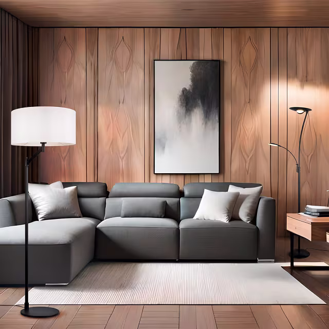 Ronde matzwarte metalen LED tafellamp met E27 fitting en diameter van 30 cm