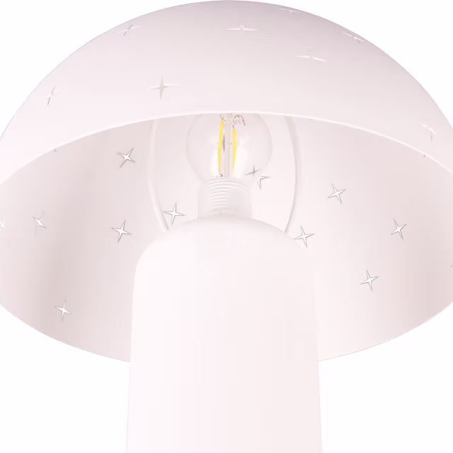 HLW LED LED Tafellamp - Trion Ates - E14 Fitting - 1 lichtpunt - Max 28W - Mat Wit - Metaal HLW LED LED Tafellamp - Trion Ates - E14 Fitting - 1 lichtpunt - Max 28W - Mat Wit - Metaal