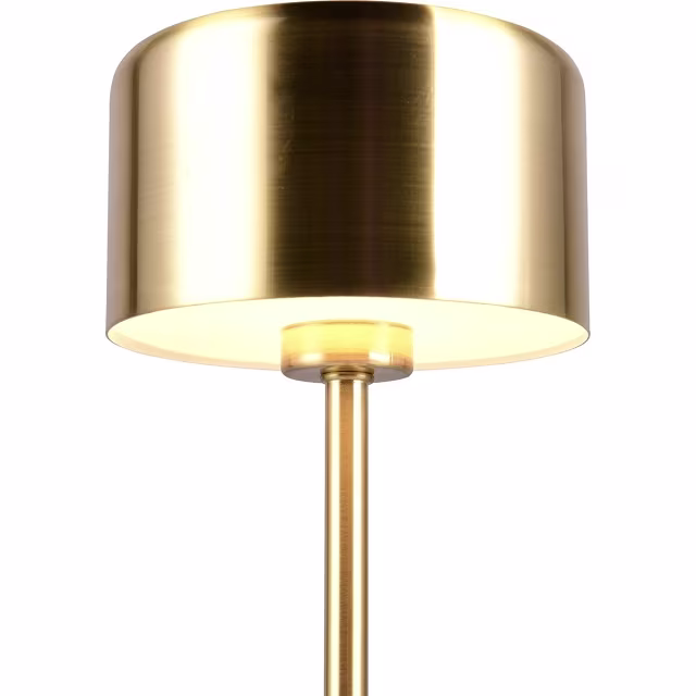 HLW LED LED Tafellamp - Trion Feli - 1.5W - Warm Wit 3000K - Oplaadbare batterijen - Messing - Metaal HLW LED LED Tafellamp - Trion Feli - 1.5W - Warm Wit 3000K - Oplaadbare batterijen - Messing - Metaal