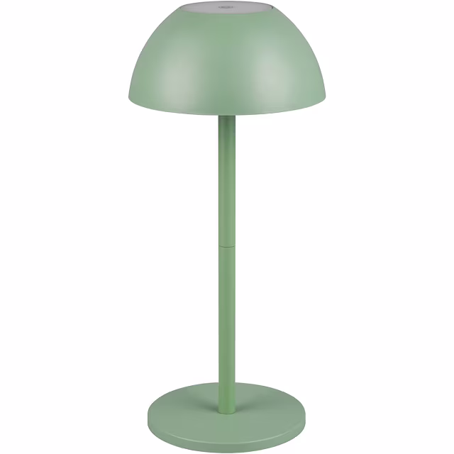 LED Tafellamp - Trion Rado - 1.7W - Warm Wit 3000K - Oplaadbare batterijen - Pistachegroen - Kunststof Verlichting per ruimte LED Tafellamp - Trion Rado - 1.7W - Warm Wit 3000K - Oplaadbare batterijen - Pistachegroen - Kunststof Verlichting per ruimte