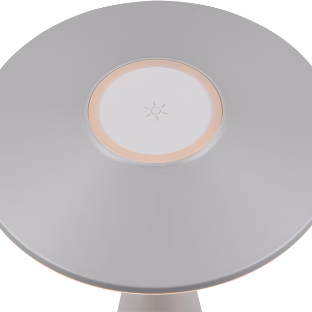 HLW LED LED Tafellamp - Trion Rezo - 2W - Aanpasbare Kleur - Oplaadbare batterijen - Grijs - Kunststof HLW LED LED Tafellamp - Trion Rezo - 2W - Aanpasbare Kleur - Oplaadbare batterijen - Grijs - Kunststof