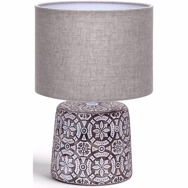 LED Tafellamp Aigi Herdon - Rond Mat Bruin Keramiek E14 Verlichting per ruimte LED Tafellamp Aigi Herdon - Rond Mat Bruin Keramiek E14 Verlichting per ruimte