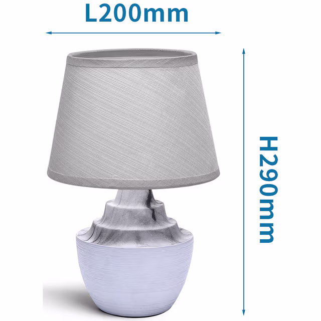 HLW LED LED Table Lamp Aigi Fospa - Round & White Style in Ceramic HLW LED LED Table Lamp Aigi Fospa - Round & White Style in Ceramic