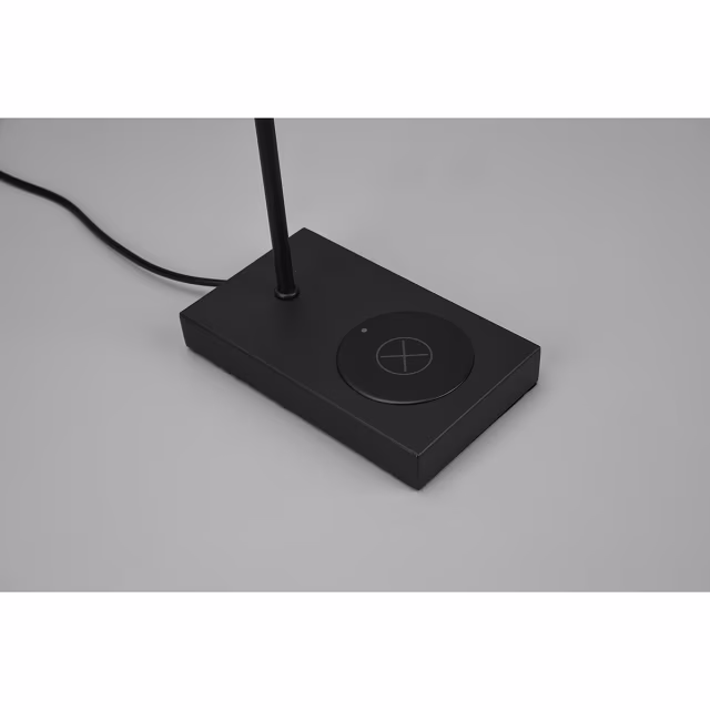 HLW LED LED Table Lamp - Table Lighting - Trion Milaya - E27 Fitting - Rectangular - Matte Black - Aluminum HLW LED LED Table Lamp - Table Lighting - Trion Milaya - E27 Fitting - Rectangular - Matte Black - Aluminum