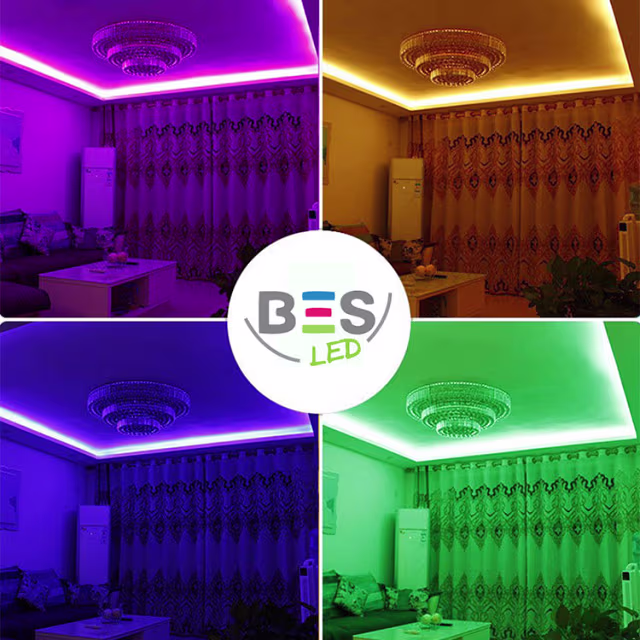 HLW LED Smart Dimbare LED Strip Set 50m - RGB, Waterdicht IP65 HLW LED Smart Dimbare LED Strip Set 50m - RGB, Waterdicht IP65