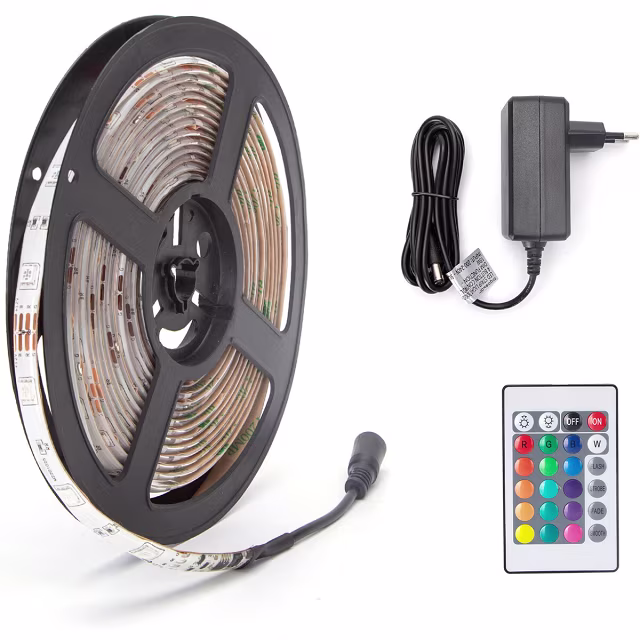 LED strip RGB Strip Set Aigi Stippi 5m - Waterdicht IP65 Lichtbronnen LED strip RGB Strip Set Aigi Stippi 5m - Waterdicht IP65 Lichtbronnen