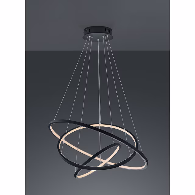 HLW LED LED Hanglamp WiZ 80W - Dimbare Smart RGB LED Hanglamp met Afstandsbediening HLW LED LED Hanglamp WiZ 80W - Dimbare Smart RGB LED Hanglamp met Afstandsbediening