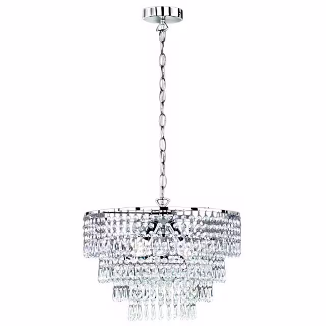 LED Hanglamp Trion Oranta - 3-lichts mat chroom design Verlichting per ruimte LED Hanglamp Trion Oranta - 3-lichts mat chroom design Verlichting per ruimte