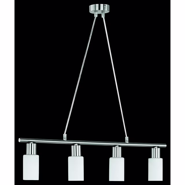 HLW LED Trion Smast LED Hanglamp - Mat Nikkel, Aluminium & 4x E14 Fitting HLW LED Trion Smast LED Hanglamp - Mat Nikkel, Aluminium & 4x E14 Fitting