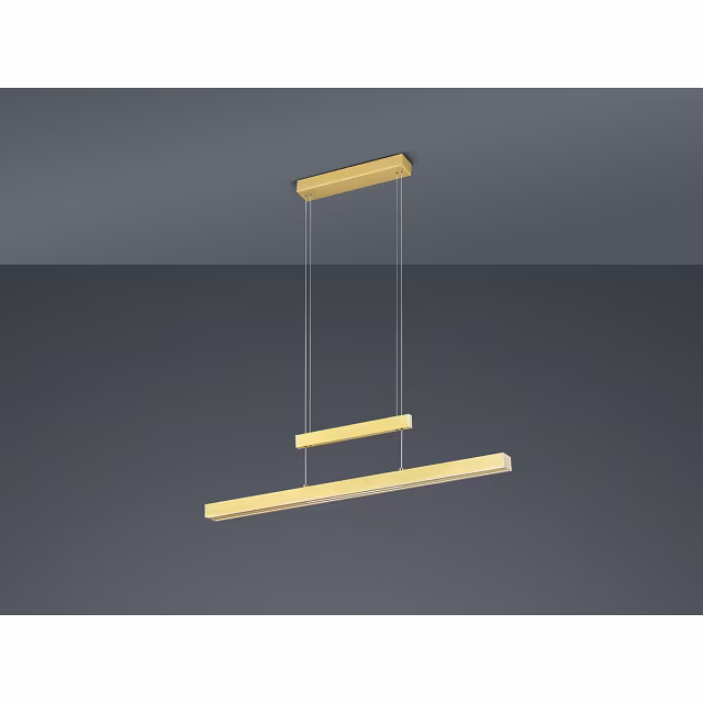 HLW LED Gold LED Pendant Lamp 54W Trion Trojan - Up & Down, Color Adjustable HLW LED Gold LED Pendant Lamp 54W Trion Trojan - Up & Down, Color Adjustable