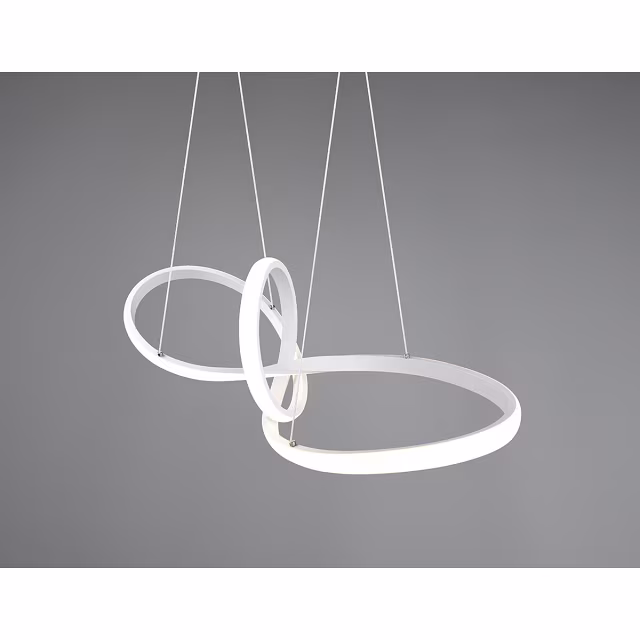 HLW LED LED Hanglamp 28W - Dimbaar, Neutraal Wit 4000K - Mat Wit Aluminium HLW LED LED Hanglamp 28W - Dimbaar, Neutraal Wit 4000K - Mat Wit Aluminium