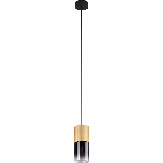 HLW LED Gouden LED Hanglamp Trion Roba - Mat Goud Aluminium, Rookglas, E27 Fitting HLW LED Gouden LED Hanglamp Trion Roba - Mat Goud Aluminium, Rookglas, E27 Fitting