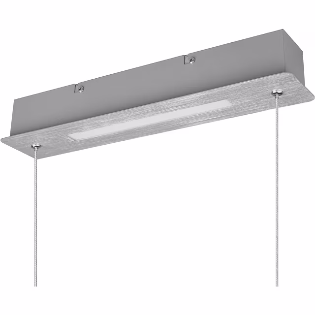 HLW LED Witte Dimbare LED Hanglamp 38W - Warm Wit 3000K - Trion Akina Aluminium HLW LED Witte Dimbare LED Hanglamp 38W - Warm Wit 3000K - Trion Akina Aluminium