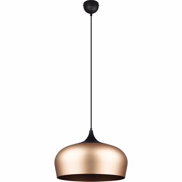 HLW LED Gold LED Pendant Lamp Trion Christa - Matte Gold Aluminum, Ø450mm, E27 Fitting HLW LED Gold LED Pendant Lamp Trion Christa - Matte Gold Aluminum, Ø450mm, E27 Fitting