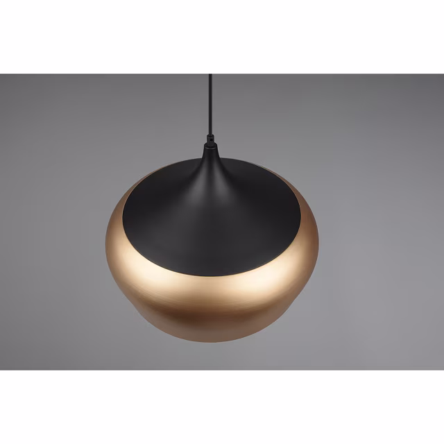 HLW LED Gold LED Pendant Lamp Trion Christa - Matte Gold Aluminum, Ø450mm, E27 Fitting HLW LED Gold LED Pendant Lamp Trion Christa - Matte Gold Aluminum, Ø450mm, E27 Fitting