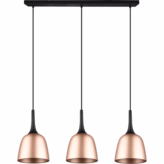 HLW LED Gold LED Pendant Lamp Trion Christa - 3-light, Matte Gold, Aluminum, E27 Fitting HLW LED Gold LED Pendant Lamp Trion Christa - 3-light, Matte Gold, Aluminum, E27 Fitting