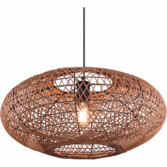 HLW LED Black LED Pendant Lamp Trion Hetra - Matte Black Aluminum, E27 LED Bulb HLW LED Black LED Pendant Lamp Trion Hetra - Matte Black Aluminum, E27 LED Bulb