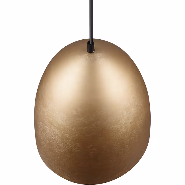 HLW LED LED Hanglamp Mat Goud - Luxe Gouden LED Hanglamp met E27 Fitting HLW LED LED Hanglamp Mat Goud - Luxe Gouden LED Hanglamp met E27 Fitting