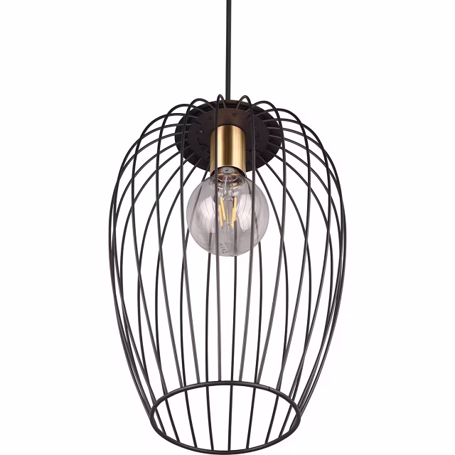 HLW LED Modern Adjustable Metal LED Pendant Lamp - Black LED Lamp E27 Fitting HLW LED Modern Adjustable Metal LED Pendant Lamp - Black LED Lamp E27 Fitting