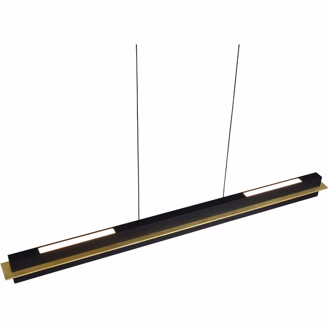 HLW LED LED Hanglamp Trion Semih - Metalen Zwarte LED Hanglamp 22W met Aanraakschakelaar HLW LED LED Hanglamp Trion Semih - Metalen Zwarte LED Hanglamp 22W met Aanraakschakelaar