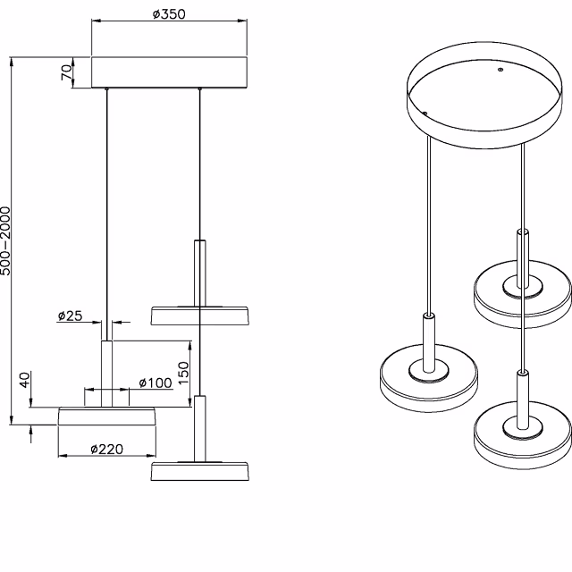 HLW LED Stylish Dimmable LED Pendant Lamp - Black & White, Warm White 5W LED Lamp HLW LED Stylish Dimmable LED Pendant Lamp - Black & White, Warm White 5W LED Lamp