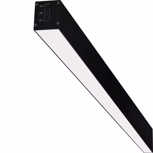 HLW LED Lineaire LED Hanglamp 40W - Zwart & Wit, Helder Daglicht Wit 6500K LED Lamp HLW LED Lineaire LED Hanglamp 40W - Zwart & Wit, Helder Daglicht Wit 6500K LED Lamp