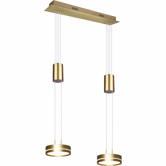 Dimbare Witte & Gouden LED Hanglamp - Warm Wit 4W LED Verlichting per ruimte Dimbare Witte & Gouden LED Hanglamp - Warm Wit 4W LED Verlichting per ruimte