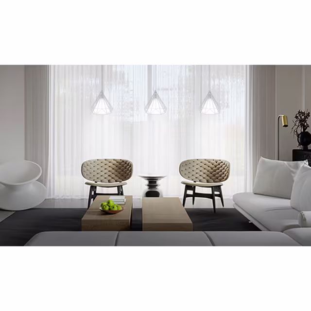 HLW LED LED Hanglamp - Klassieke Witte LED Hanglamp met E27 Fitting - Retro Mat Wit Aluminium HLW LED LED Hanglamp - Klassieke Witte LED Hanglamp met E27 Fitting - Retro Mat Wit Aluminium