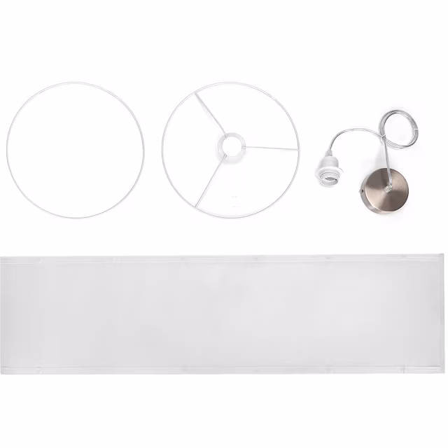 HLW LED Fabric LED Pendant Lamp Aigi Utra - Matte White Round LED Lamp with E27 Fitting HLW LED Fabric LED Pendant Lamp Aigi Utra - Matte White Round LED Lamp with E27 Fitting