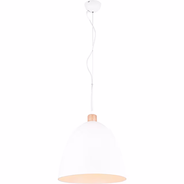 LED Hanglamp Mat Wit - E27 Fitting - Tot 60W LED Lamp Verlichting per ruimte LED Hanglamp Mat Wit - E27 Fitting - Tot 60W LED Lamp Verlichting per ruimte