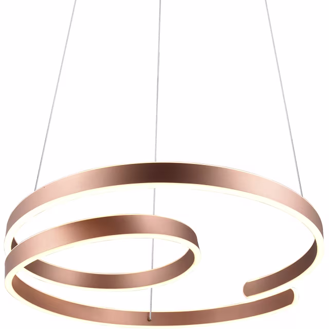 HLW LED Trion Renie 68W LED Hanglamp - Dimbaar, Metalen Rond Design in Warm Wit HLW LED Trion Renie 68W LED Hanglamp - Dimbaar, Metalen Rond Design in Warm Wit
