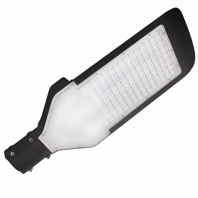 100W LED Straatlamp - Waterdicht Aluminium Mat Zwart - Helder Wit Buitenverlichting 100W LED Straatlamp - Waterdicht Aluminium Mat Zwart - Helder Wit Buitenverlichting