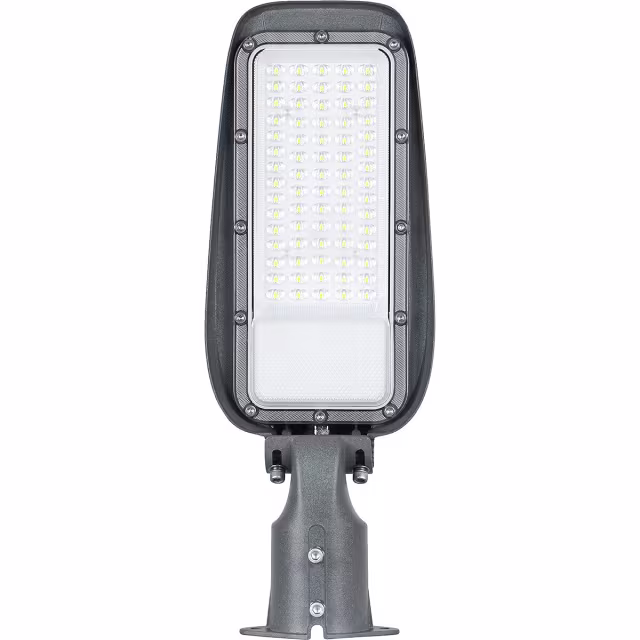 Witte waterdichte LED straatlamp 50W met 4500 lumen en daglichtwit 6500K buitenverlichting Witte waterdichte LED straatlamp 50W met 4500 lumen en daglichtwit 6500K buitenverlichting